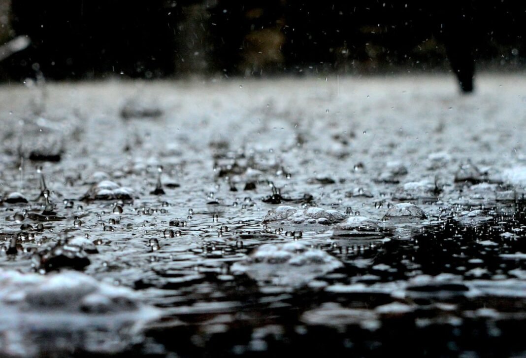 pexels-photo-459451-459451 Detailed close-up of raindrops on a surface, capturing the essence of a heavy rain shower.